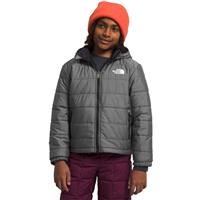 The North Face Boys’ Reversible Mt Chimbo Full-Zip Hooded Jacket - TNF Medium Grey Heather