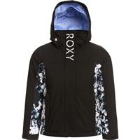 Roxy Girls Galaxy Girl Jacket - True Black Black Flowers (KVJ1)