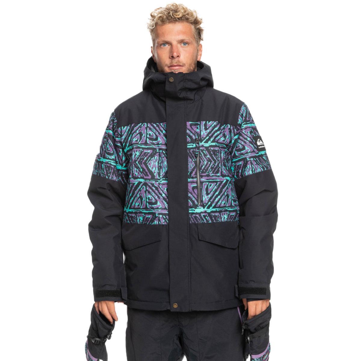 Quiksilver Mission Printed Block Jacket - Men's | Skis.com