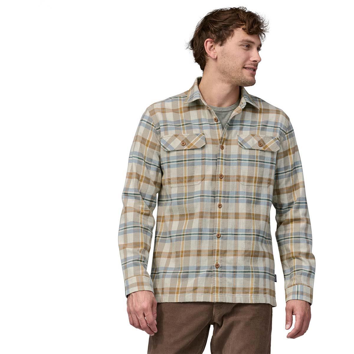 Patagonia Men's Longsleeve Organic Cotton Midweight Fjord Flannel