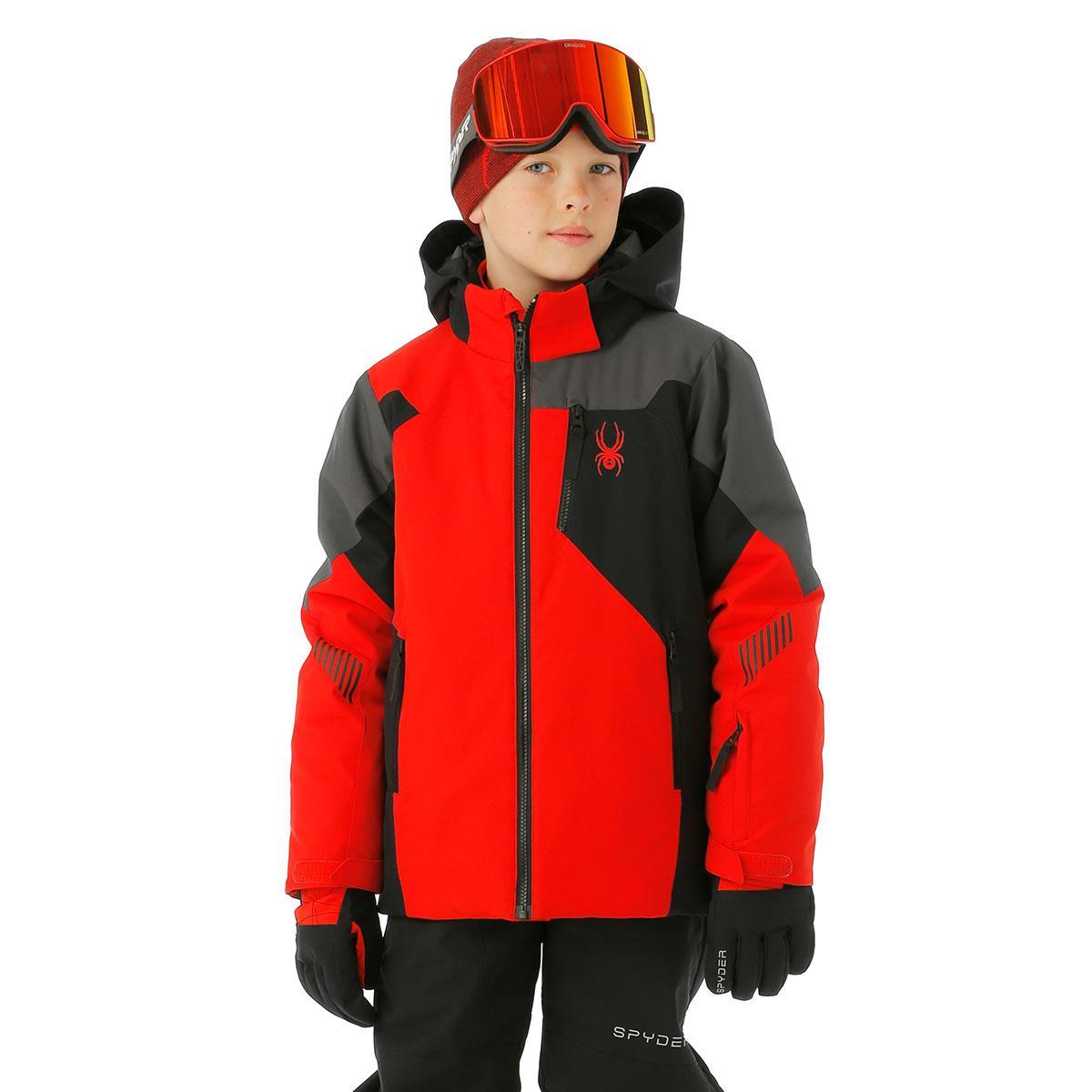 Spyder Leader Jacket Boy s 2023 model Skis
