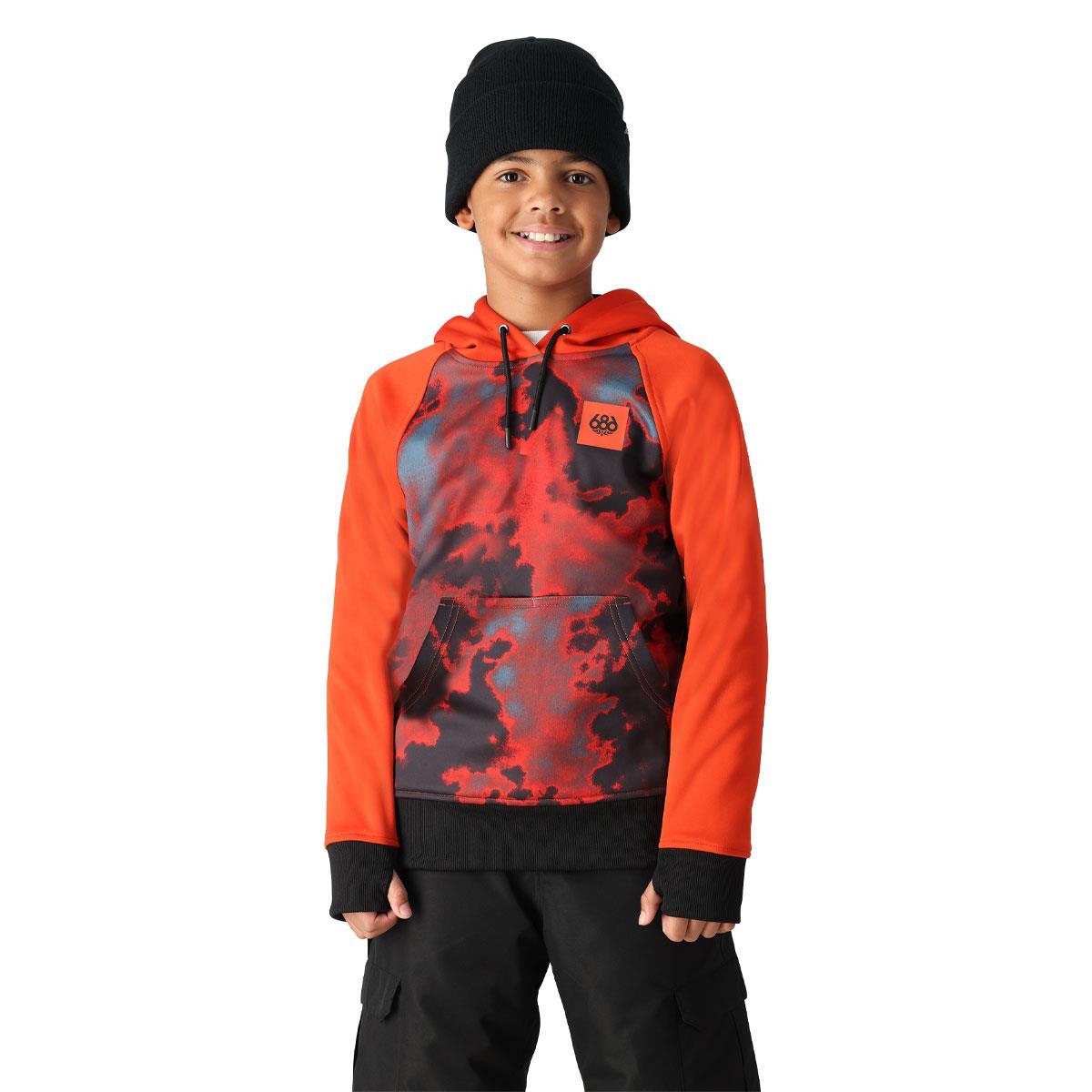 686 Bonded Fleece Pullover Hoody - Boys | Skis.com