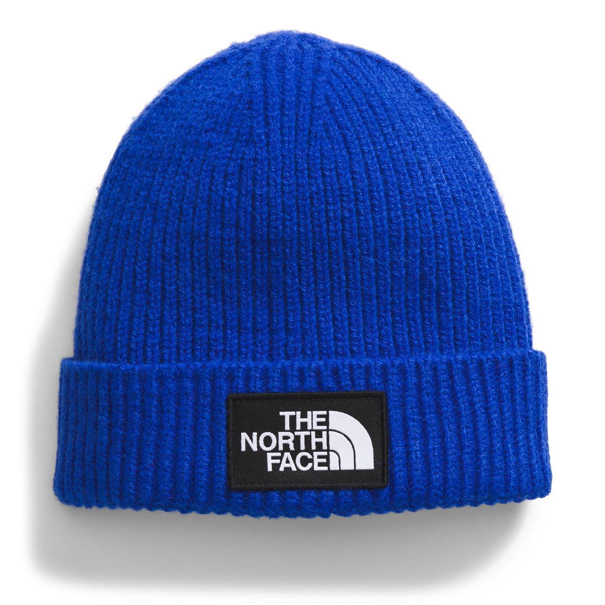 The North Face TNF Box Logo Cuffed Beanie - Youth | Skis.com