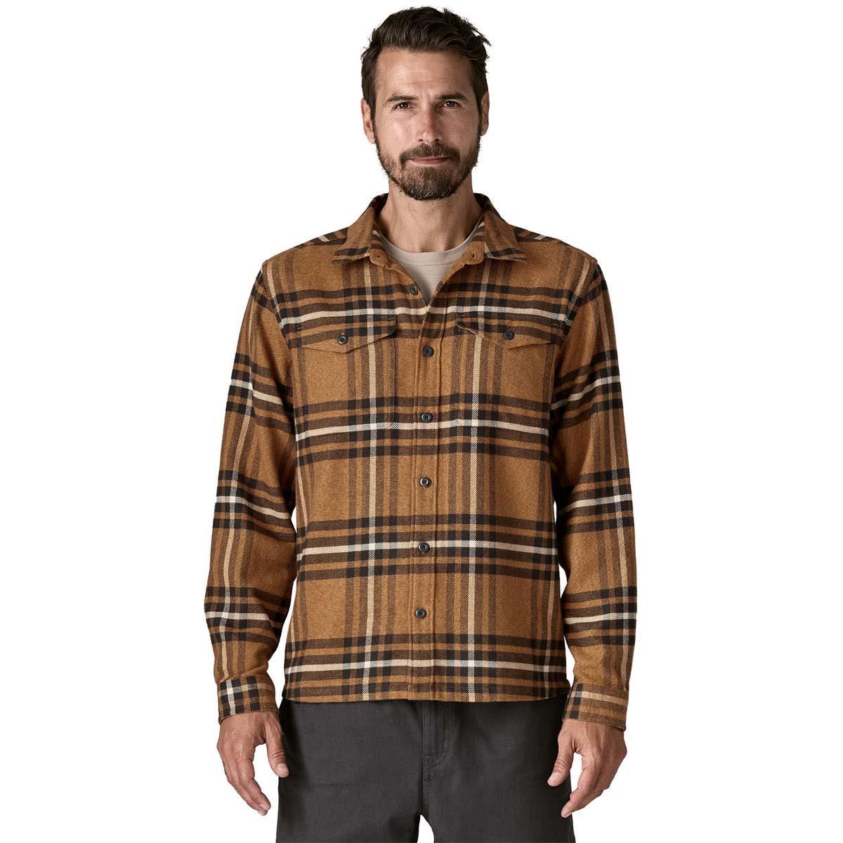 Patagonia Men's Fjord Flannel Shirt | Skis.com