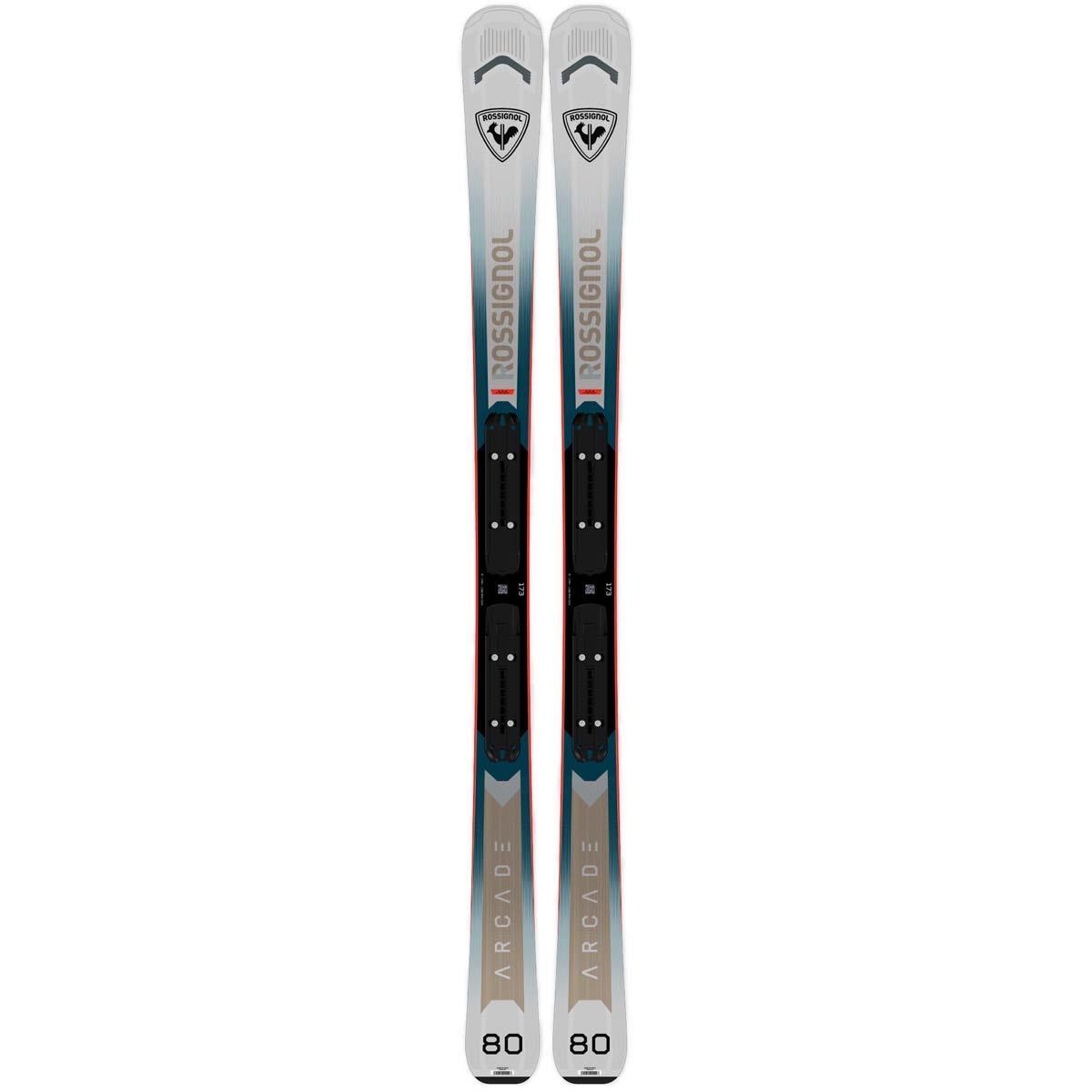 スキー A SEVEN Rossignol Men's Arcade 80 Skis + Xpress 10 GW Bindings | Skis.com
