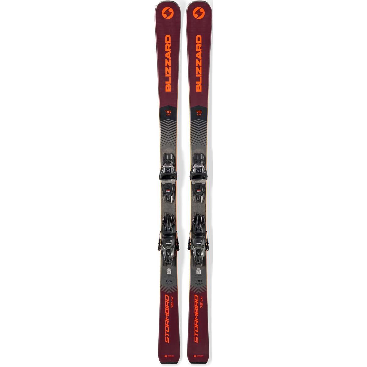 Blizzard Men's Stormbird 76 CA Skis + Marker TPC 11 Bindings