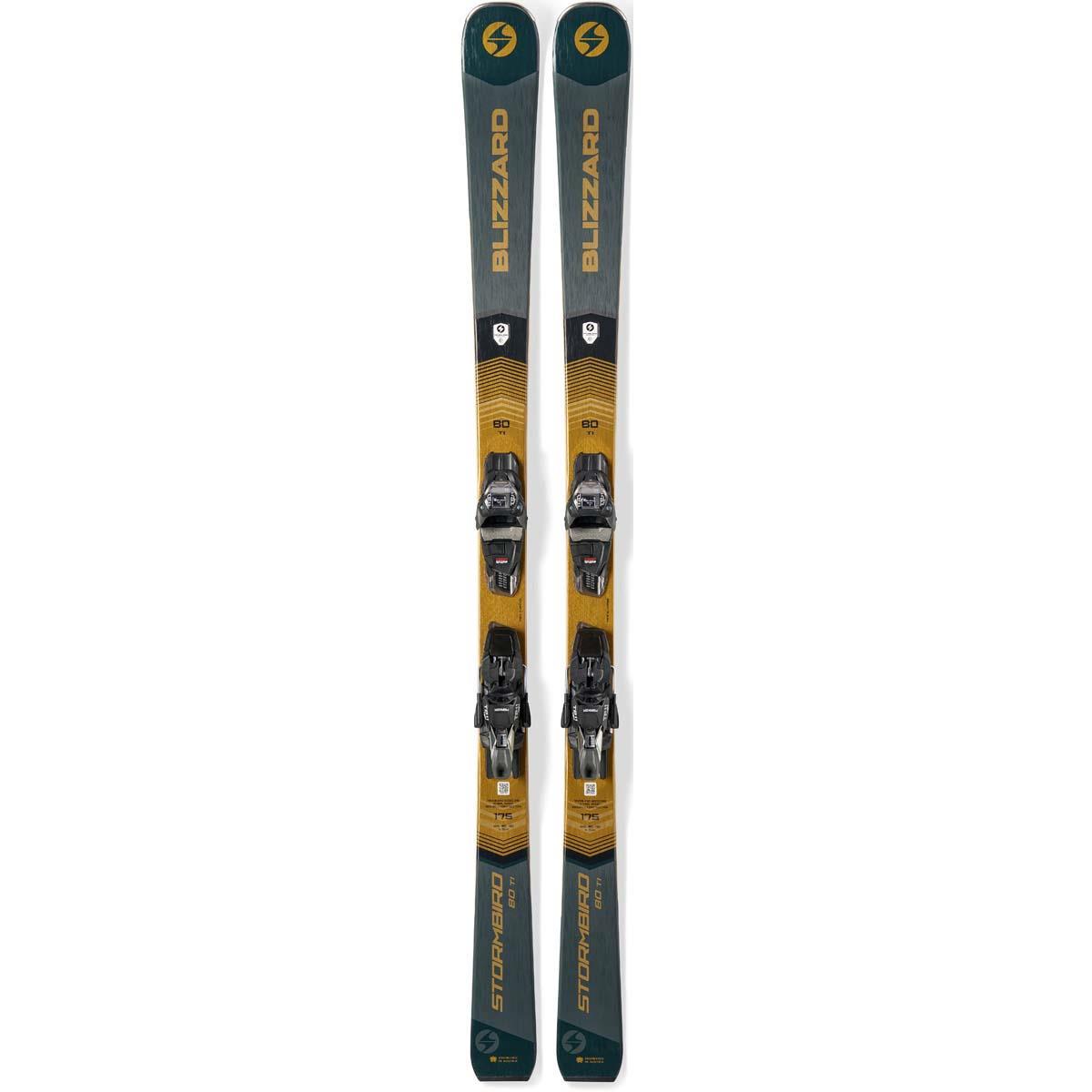 Blizzard Men's Stormbird 80 TI Skis + Marker TP 11 Bindings | Skis.com