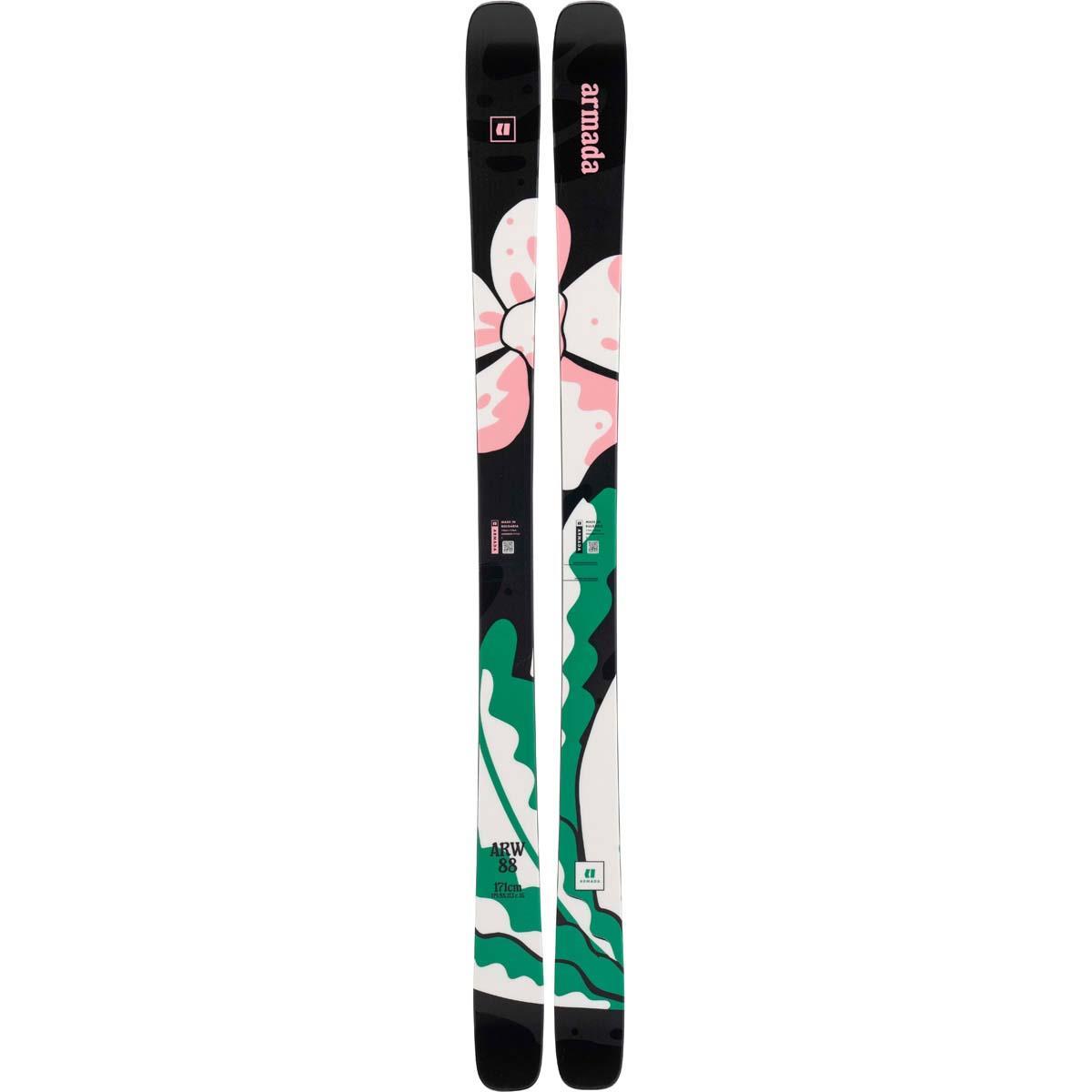 ARMADA スキー 花柄デザイン ビンディング付き Armada Women's ARW 88 Skis | Skis.com