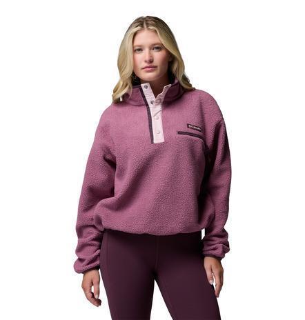 Columbia Women's Helvetia II Cropped Half Snap Fleece