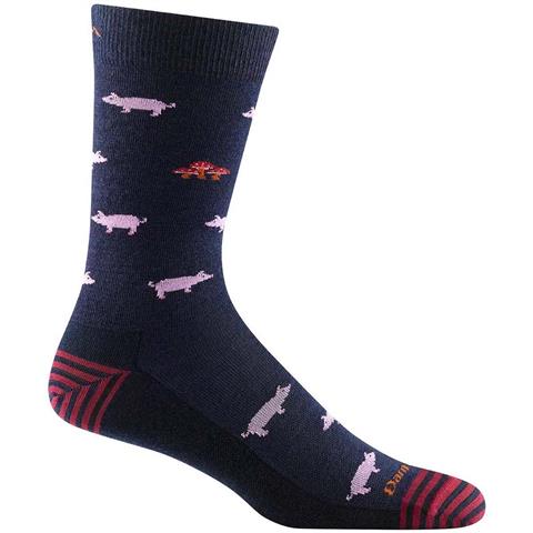 Darn Tough Truffle Hog Crew Lightweight Socks - Men's