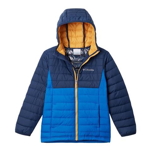 Columbia Boys Powder Lite Jacket Collegiate Navy/dark Adobe Desde 41,97