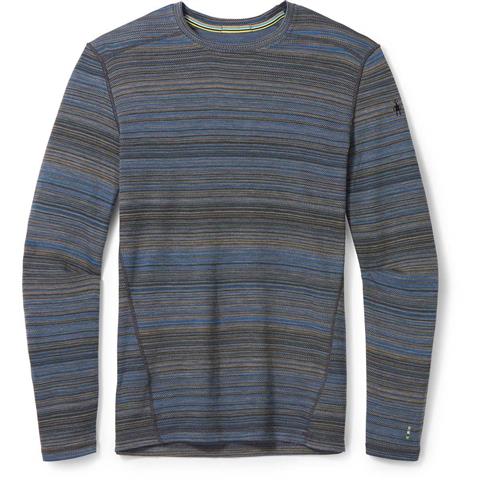 Smartwool Classic Thermal Merino Base Layer Pattern Crew - Men's