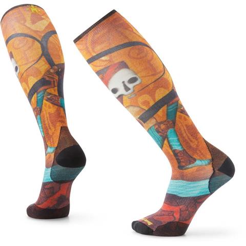 Smartwool Ski Zero Cushion Memory Quilt Print OTC Socks - Unisex