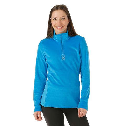 Spyder Shimmer Bug Zip T-Neck - Women&#39;s