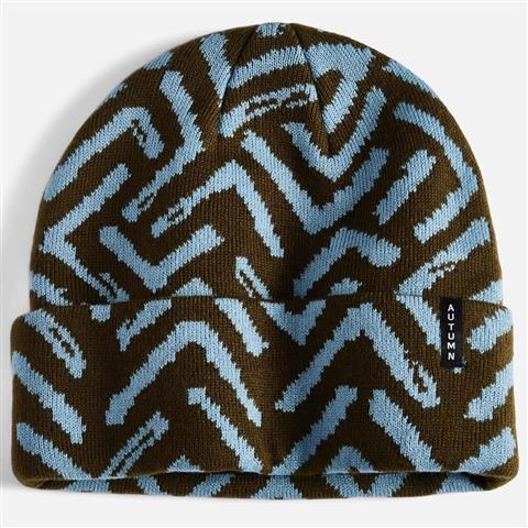 Autumn Geo Beanie