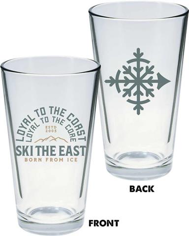 Ski the East Appalachian Pint Glass