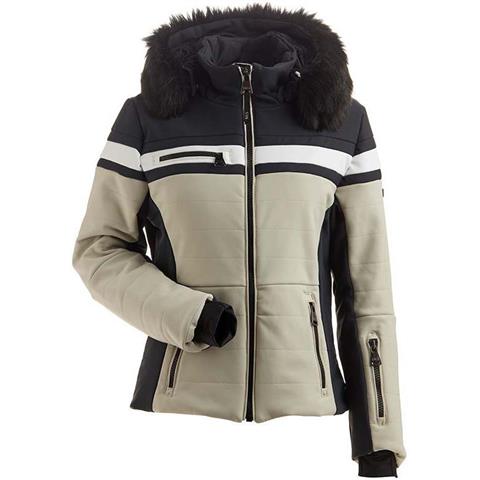thumbnail image 2 of Doudoune Hiver Femme Garemcy Women's Winter Puffer Jacket - Water-repellent Fleece Lined Parka With Fur Hood Rissida Womens Jacket Faux Fur Puffer Jacket 2 of 12