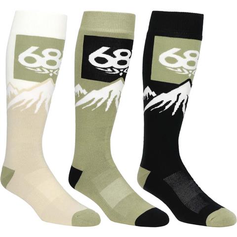 686 Men&#39;s Snow Caps Sock - 3 Pack