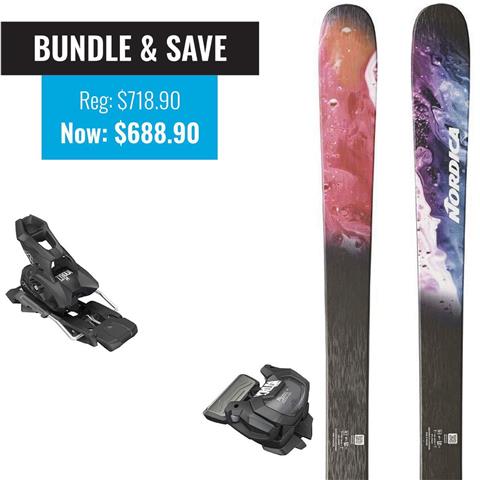 Nordica Unleashed 90 Skis + Tyrolia Attack 14 GW Bindings
