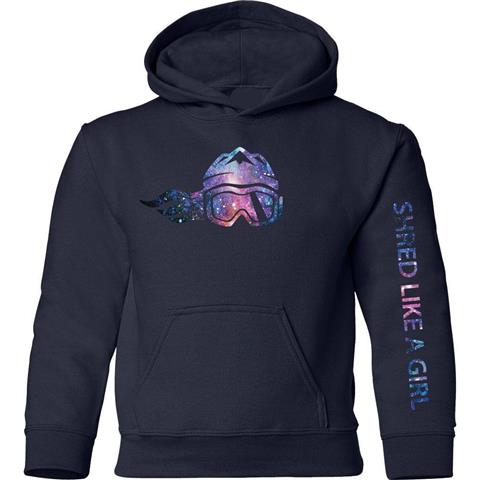 Ski Like A Girl The Galaxy Hoodie