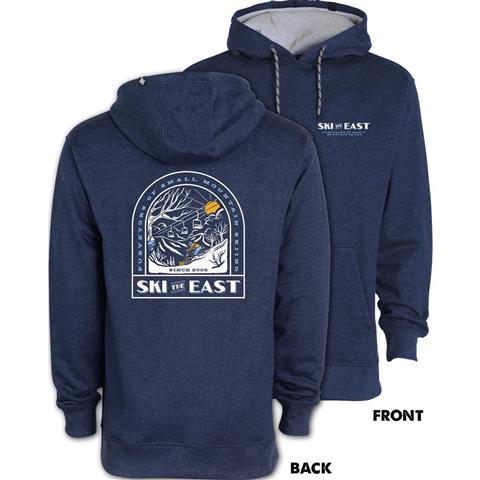 Ski the East Men&#39;s Small Mountain Hoodie