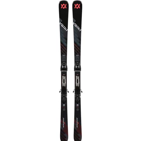 Volkl Men&#39;s Peregrine 72 Skis + Marker RMotion 12 Bindings
