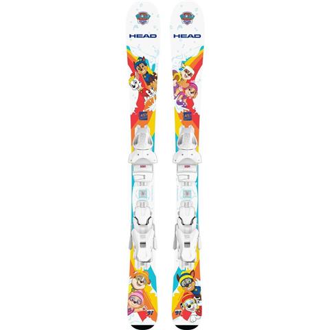 Head Youth Paw Patrol Skis + Tyrolia JRS 4.5 GW Bindings