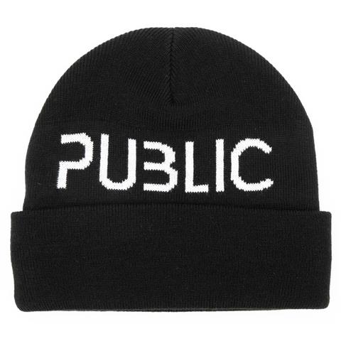 Public Logo Cuff Beanie