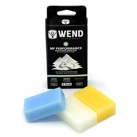 Wend Waxworks MF Performance Wax 3-Pk Combo Kit Cold / Warm / Universal