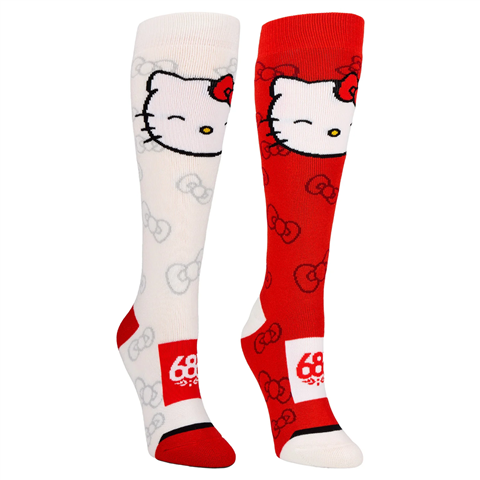 687 Women's Hello Kitty Sock (2-Pack)