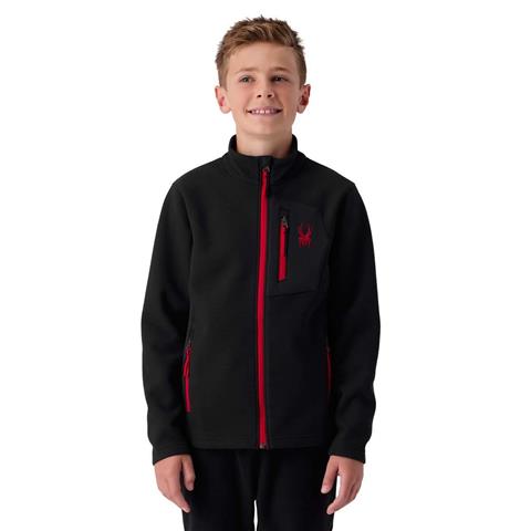 Spyder Boy's Bandit Full Zip Fleece Jacket