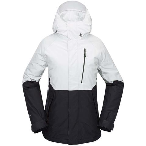 Volcom Costume Intero Simply Seam Classic Donna – Tessuto Econyl, Cuciture Asimmetriche, Nero