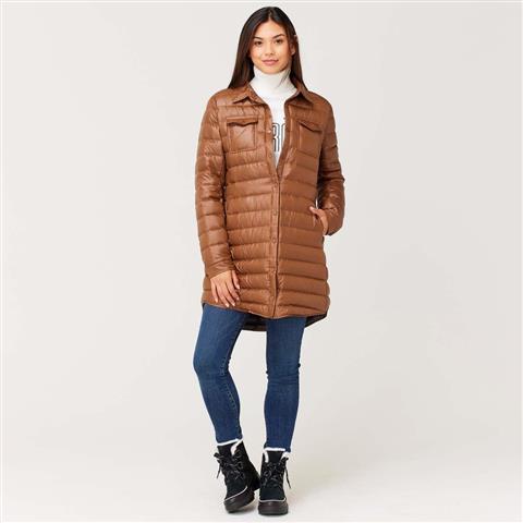 Krimson Klover Women's Annie Shacket Long Down Jacket