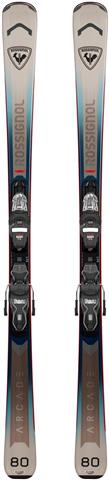 Rossignol Men's Arcade 80 Skis + Xpress 10 GW Bindings