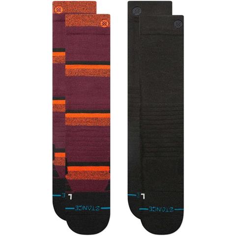 Stance Nightride Mid Poly Snow Sock 2 Pack