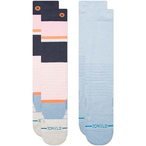 Stance Powdered Mid Poly Snow Sock 2 Pack