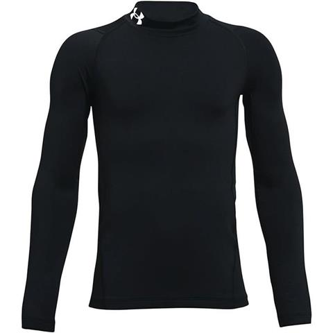 Under Armour Boy's ColdGear® Mock Long Sleeve Top