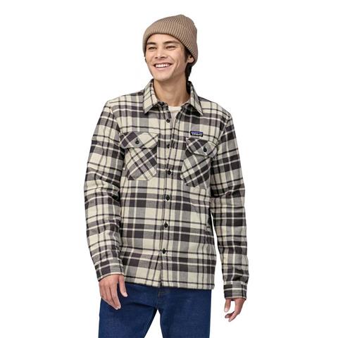 Patagonia Men&#39;s Insulated Organic Cotton MW Fjord Flannel Shirt
