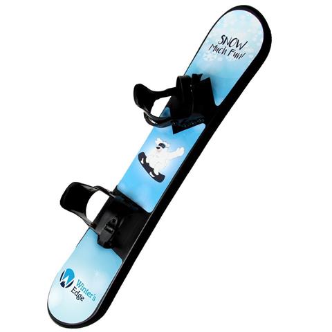 Snow Much Fun Kids Plastic Snowboard