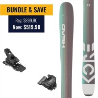 Head Kore 91 W + Tyrolia Attack 11 GW Bundle - Women&#39;s