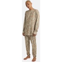 Burton Men's Midweight Base Layer Crewneck - Snowfall Camo