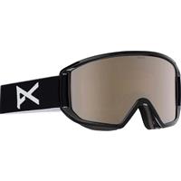 Anon Relapse Goggles + Bonus Lens - Black Frame w/ Silver Amber Lens (185391-008)