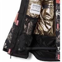 Columbia Mighty Mogul II Jacket - Girl's - Black Aurelian / Dark Coral