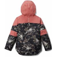 Columbia Mighty Mogul II Jacket - Girl's - Black Aurelian / Dark Coral