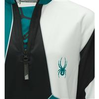 Spyder Divide Zip T-Neck - Boy's - Swell