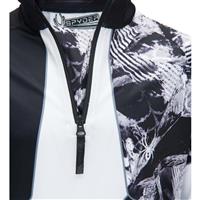 Spyder Divide Zip T-Neck - Boy's - Black