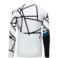 Spyder Hideout Zip T-Neck - Boy's - White