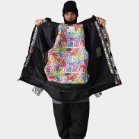 686 Mens Spectra Keith Haring Insulated Jacket - Keith Haring White Colorblock