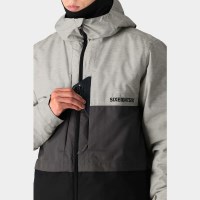 686 Smarty 3-1 Form Jacket - Men's - White Heather Colorblock