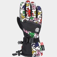 686 Youth Unisex Heat Insulated Glove - Keith Haring Multi